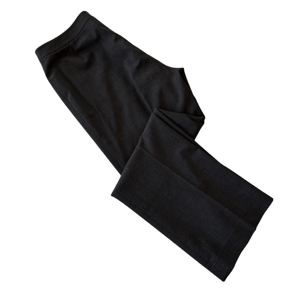 Lafayette 148 New York Slate Gray 95% Wool Trousers 12P